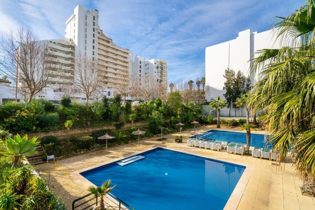 Praia Da Rocha, 4G Jardins Da Rocha, Sunny Studio, Air Conditioning, Two Pools, Internet, Parking, By Ig Portimão Dış mekan fotoğraf