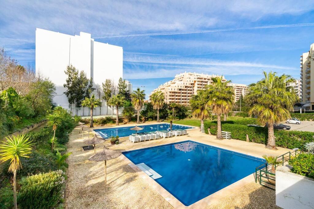 Praia Da Rocha, 4G Jardins Da Rocha, Sunny Studio, Air Conditioning, Two Pools, Internet, Parking, By Ig Portimão Dış mekan fotoğraf