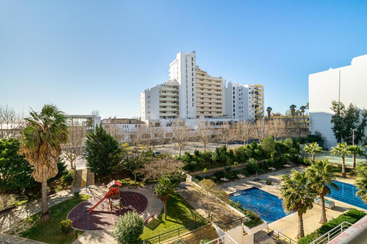 Praia Da Rocha, 4G Jardins Da Rocha, Sunny Studio, Air Conditioning, Two Pools, Internet, Parking, By Ig Portimão Dış mekan fotoğraf
