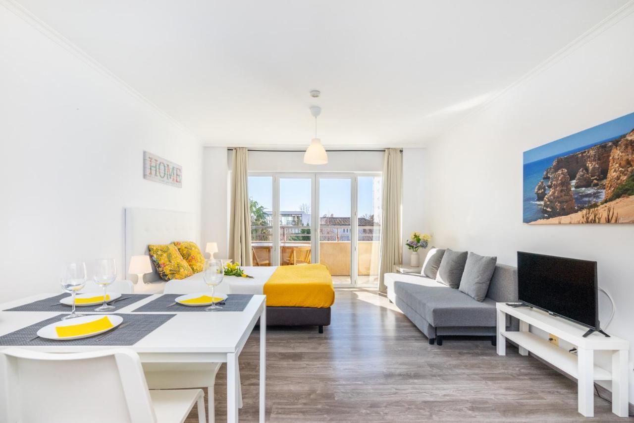 Praia Da Rocha, 4G Jardins Da Rocha, Sunny Studio, Air Conditioning, Two Pools, Internet, Parking, By Ig Portimão Dış mekan fotoğraf